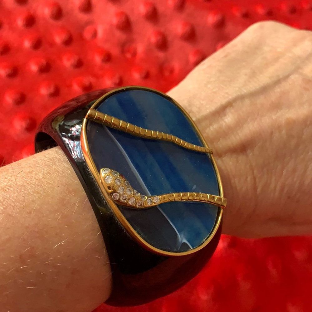Lapis Cuff Bracelet